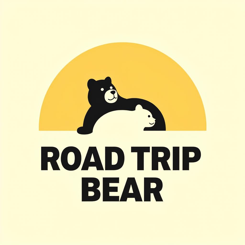 Road Trip Bear Logo